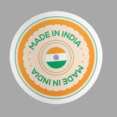 Made in India Sticker